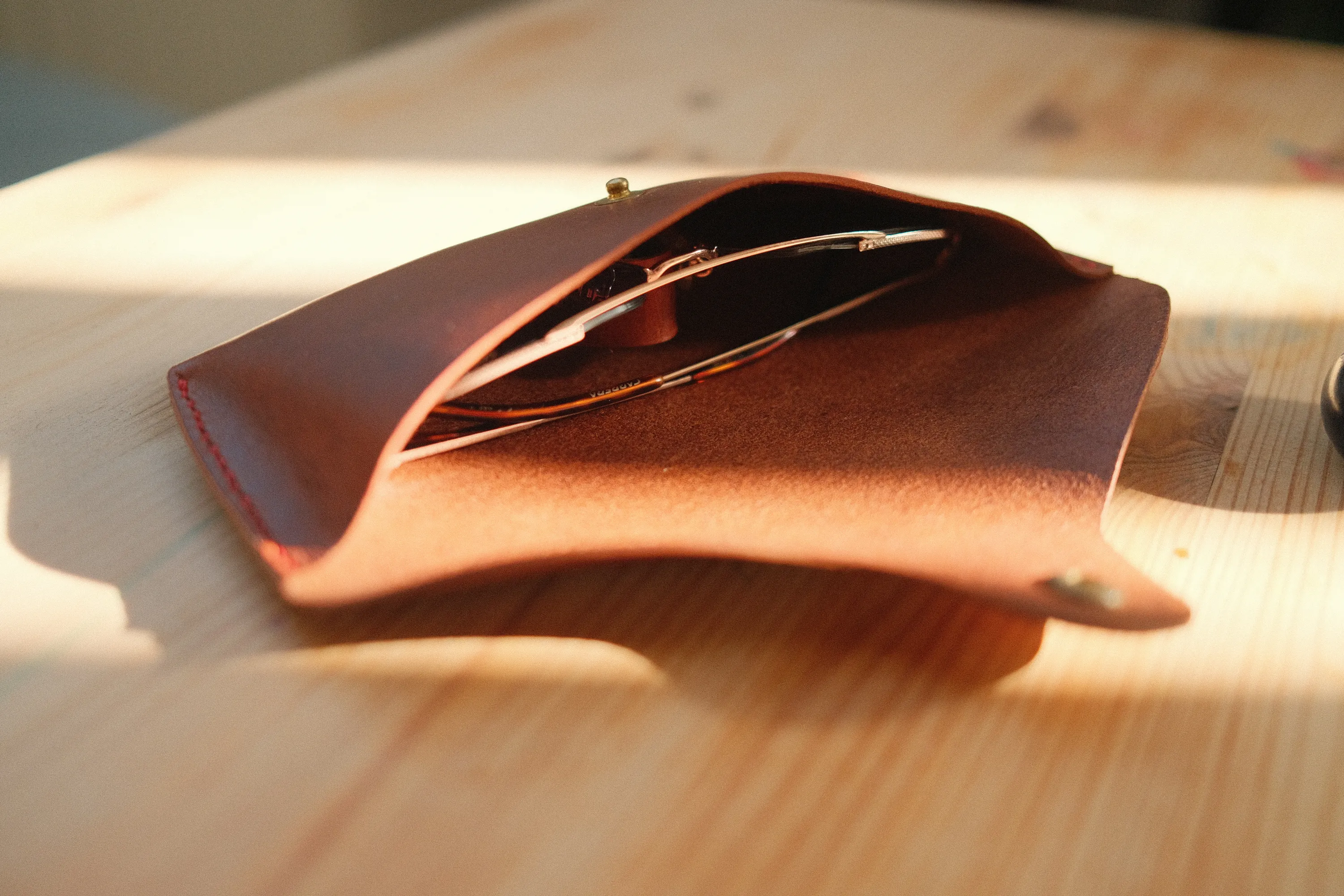 Pouzdro na brýle detail 2